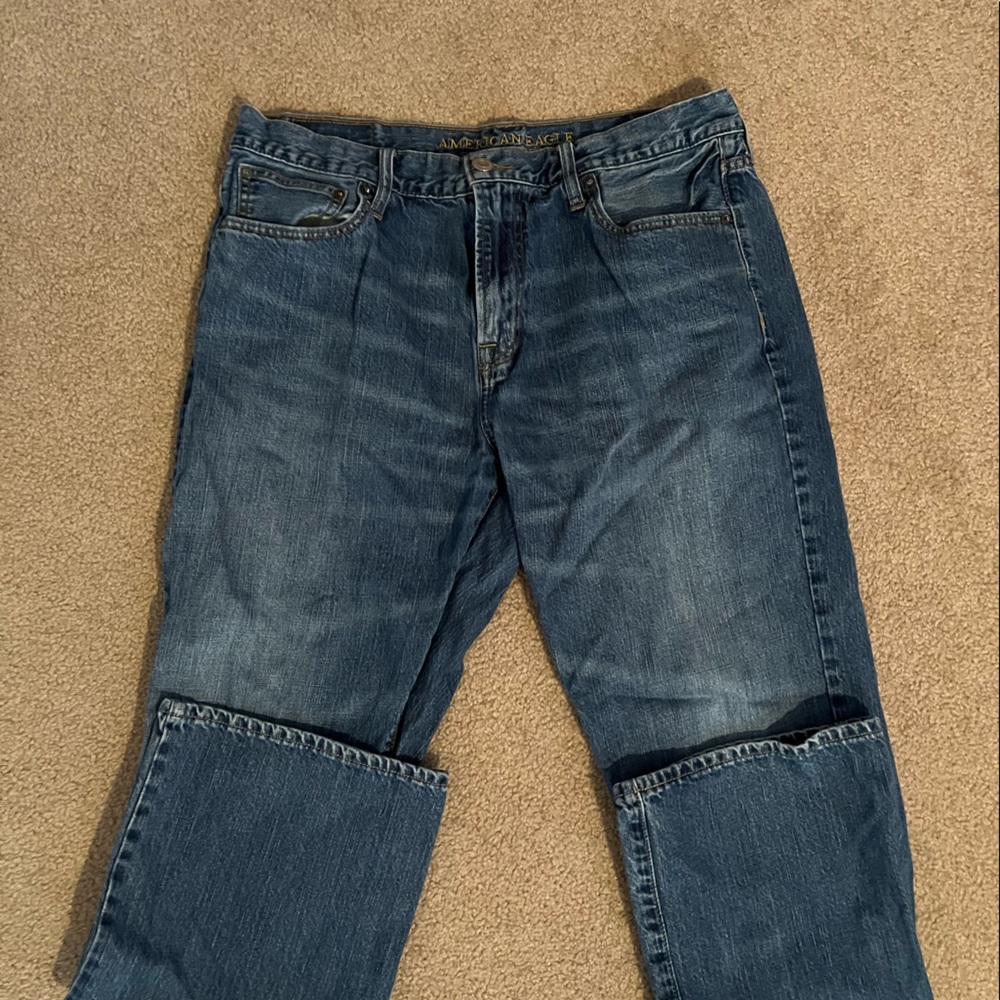 Mens American Eagle Bootcut Jeans 36/32